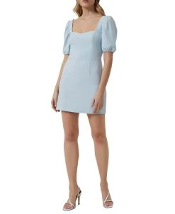 French Connection Women's Whisper Puff-Sleeve Sheath Dress