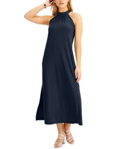 Bar III Halter Maxi Dress, Created For Macy's