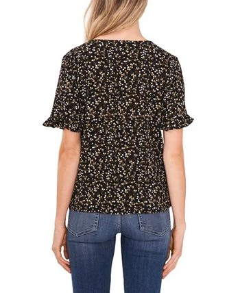 CeCe Women's Ruffle Sleeve Blouse Top 2 CeCe Women's Ruffle Sleeve Blouse Top - Image 2