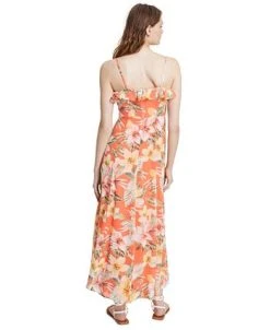 Bar III Women's Floral-Print Ruffled Maxi Dress, Created For Macy's -Anne Klein Sales Store 21595469 fpx