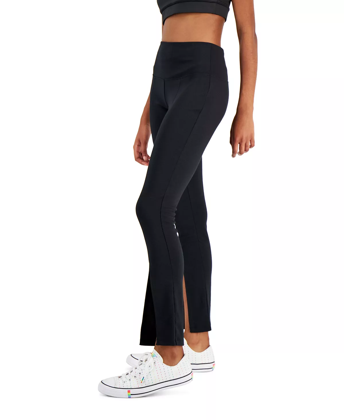 INC International Concepts Women's Split-Front Leggings, Created For Macy's 3 INC International Concepts Women's Split-Front Leggings, Created For Macy's - Image 3