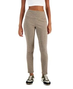 INC International Concepts Women's Houndstooth Leggings, Created For Macy's