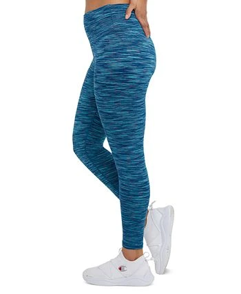 Champion Women's Space-Dyed Soft Touch Eco 7/8 Leggings 3 Champion Women's Space-Dyed Soft Touch Eco 7/8 Leggings - Image 3