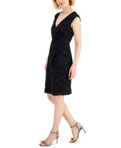 Connected Sequined Lace Sheath Dress 15 Connected Sequined Lace Sheath Dress -Anne Klein Sales Store 21656420 fpx