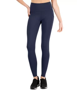 ID Ideology Petite Compression Pocket Full-Length Leggings, Created For Macy's -Anne Klein Sales Store 21658997 fpx