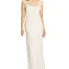 Adrianna Papell Women's Sequined Illusion Gown