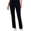 Charter Club Women's Afternoon Dot-Print Cambridge Ponté-Knit Pants, Created For Macy's