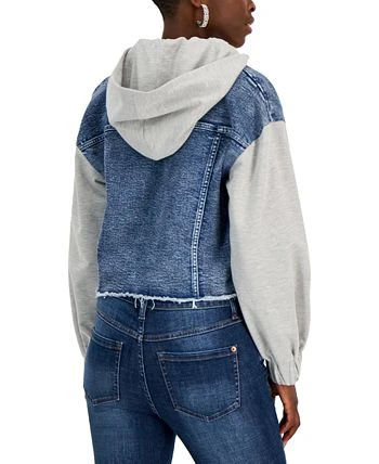 INC International Concepts Women's Mixed-Media Jacket, Created For Macy's 2 INC International Concepts Women's Mixed-Media Jacket, Created For Macy's - Image 2