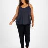 Bar III Plus Size Scoop-Neck Camisole Top, Created For Macy's