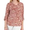 JM Collection Women's Vacation Top, Created For Macy's