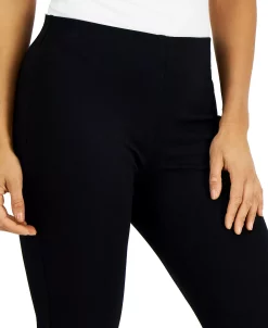 JM Collection Women's Ponté Knit Pull-On Pants, Created For Macy's 8 JM Collection Women's Ponté Knit Pull-On Pants, Created For Macy's -Anne Klein Sales Store 21721469 fpx