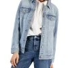 Style & Co Women's Denim Trucker Jacket, Created For Macy's