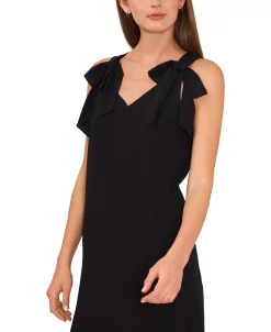 Riley & Rae Women's Tied-Shoulder Tiered Maxi Dress, Created For Macy's 7 Riley & Rae Women's Tied-Shoulder Tiered Maxi Dress, Created For Macy's -Anne Klein Sales Store 21739164 fpx