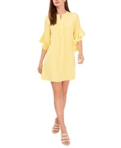 Vince Camuto Women's Ruffle-Sleeve Dress -Anne Klein Sales Store 21760407 fpx