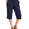 Karen Scott Charlie Capri Pants, Created For Macy's