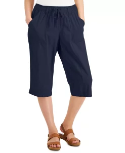 Karen Scott Charlie Capri Pants, Created For Macy's