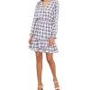 Vince Camuto Women's Plaid Fit & Flare Dress