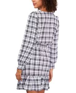 Vince Camuto Women's Plaid Fit & Flare Dress -Anne Klein Sales Store 21777002 fpx
