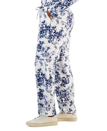 Charter Club Women's Toile Pull-On Pants, Created For Macy's 3 Charter Club Women's Toile Pull-On Pants, Created For Macy's - Image 3