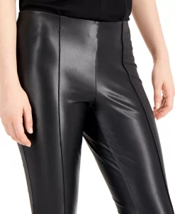 Anne Klein Women's Faux-Leather Pull-On Leggings 8 Anne Klein Women's Faux-Leather Pull-On Leggings -Anne Klein Sales Store 21881488 fpx