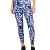 ID Ideology Petite Painterly Waves 7/8 Leggings, Created For Macy's