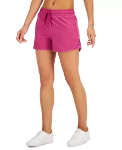 ID Ideology Women's Drawstring Running Shorts, Created For Macy's 13 ID Ideology Women's Drawstring Running Shorts, Created For Macy's -Anne Klein Sales Store 21951778 fpx