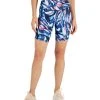 ID Ideology Women's Painterly Bicycle Shorts, Created For Macy's