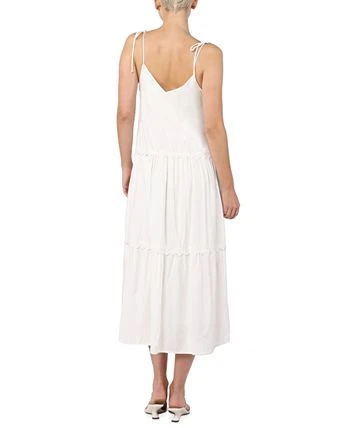 Black Tape Women's Eyelet-Embroidered Tie-Strap Dress 2 Black Tape Women's Eyelet-Embroidered Tie-Strap Dress - Image 2