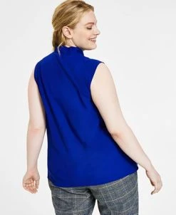 Kasper Plus Size Bow Top -Anne Klein Sales Store 21997424 fpx