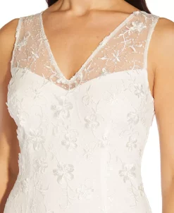 Adrianna Papell Women's Embroidered Sheath Dress -Anne Klein Sales Store 22015997 fpx