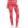 Style & Co Women's Fair Isle Mid-Rise Leggings, Created For Macy's