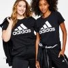 ADIDAS Women's Essentials Logo Cotton T-Shirt, XS-4X