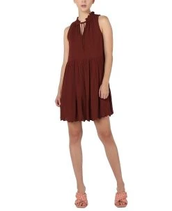 Black Tape Women's Babydoll Mini Dress