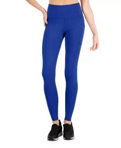 ID Ideology Petite Compression Pocket Full-Length Leggings, Created For Macy's -Anne Klein Sales Store 22061681 fpx