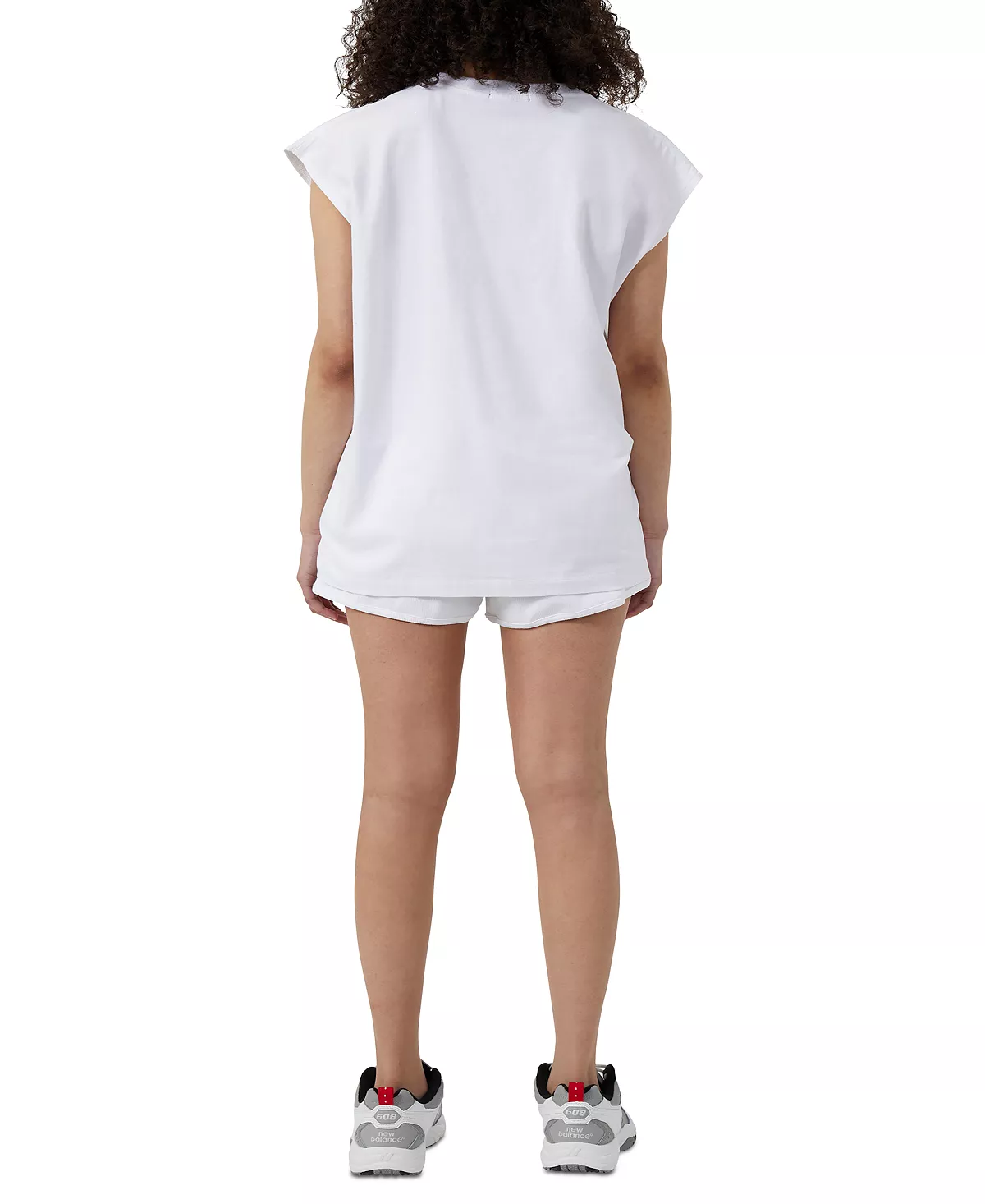 FCUK Women's Cotton Muscle Tank Top 2 FCUK Women's Cotton Muscle Tank Top - Image 2