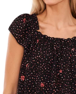 CeCe Women's Square-Neck Blouse 6 CeCe Women's Square-Neck Blouse -Anne Klein Sales Store 22156236 fpx