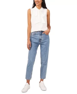 CeCe Women's Sleeveless Button-Front Top -Anne Klein Sales Store 22156353 fpx