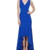 Vince Camuto -Neck High-Low Gown