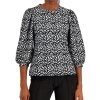 Anne Klein Women's Balloon Sleeve Pullover Blouse