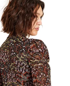 Bar III Women's Mock-Neck Blouse, Created For Macy's -Anne Klein Sales Store 22170715 fpx