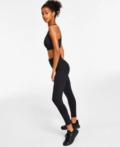 ID Ideology Women's Compression High-Waist Side-Pocket 7/8 Length Leggings, XS-4X, Created For Macy's -Anne Klein Sales Store 22175788 fpx