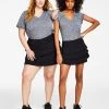ID Ideology Flounce Skort, XS-4X, Created For Macy's