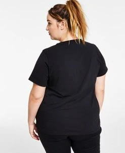 ADIDAS Women's Trefoil Logo T-Shirt, XS-4X -Anne Klein Sales Store 22176473 fpx