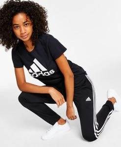 ADIDAS Women's Essentials Warm-Up Slim Tapered 3-Stripes Track Pants, XS-4X -Anne Klein Sales Store 22176601 fpx