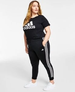 ADIDAS Women's Essentials Warm-Up Slim Tapered 3-Stripes Track Pants, XS-4X -Anne Klein Sales Store 22176605 fpx
