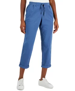 Style & Co Women's Pull On Cuffed Pants, Created For Macy's -Anne Klein Sales Store 22180108 fpx