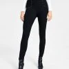 Bar III Women's Studded Waist Detail Pull-On Leggings, Created For Macy's