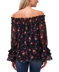 CeCe Women's Off-The-Shoulder Floral Destiny Top 5 CeCe Women's Off-The-Shoulder Floral Destiny Top -Anne Klein Sales Store 22198648 fpx