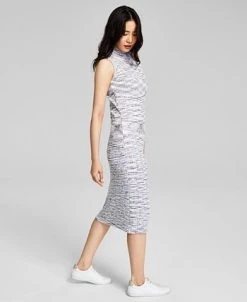 And Now This Women's Ribbed Mock-Neck Bodycon Dress -Anne Klein Sales Store 22249750 fpx