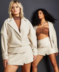 Royalty By Maluma Women's Herringbone Moto Jacket, Created For Macy's 10 Royalty By Maluma Women's Herringbone Moto Jacket, Created For Macy's -Anne Klein Sales Store 22261569 fpx